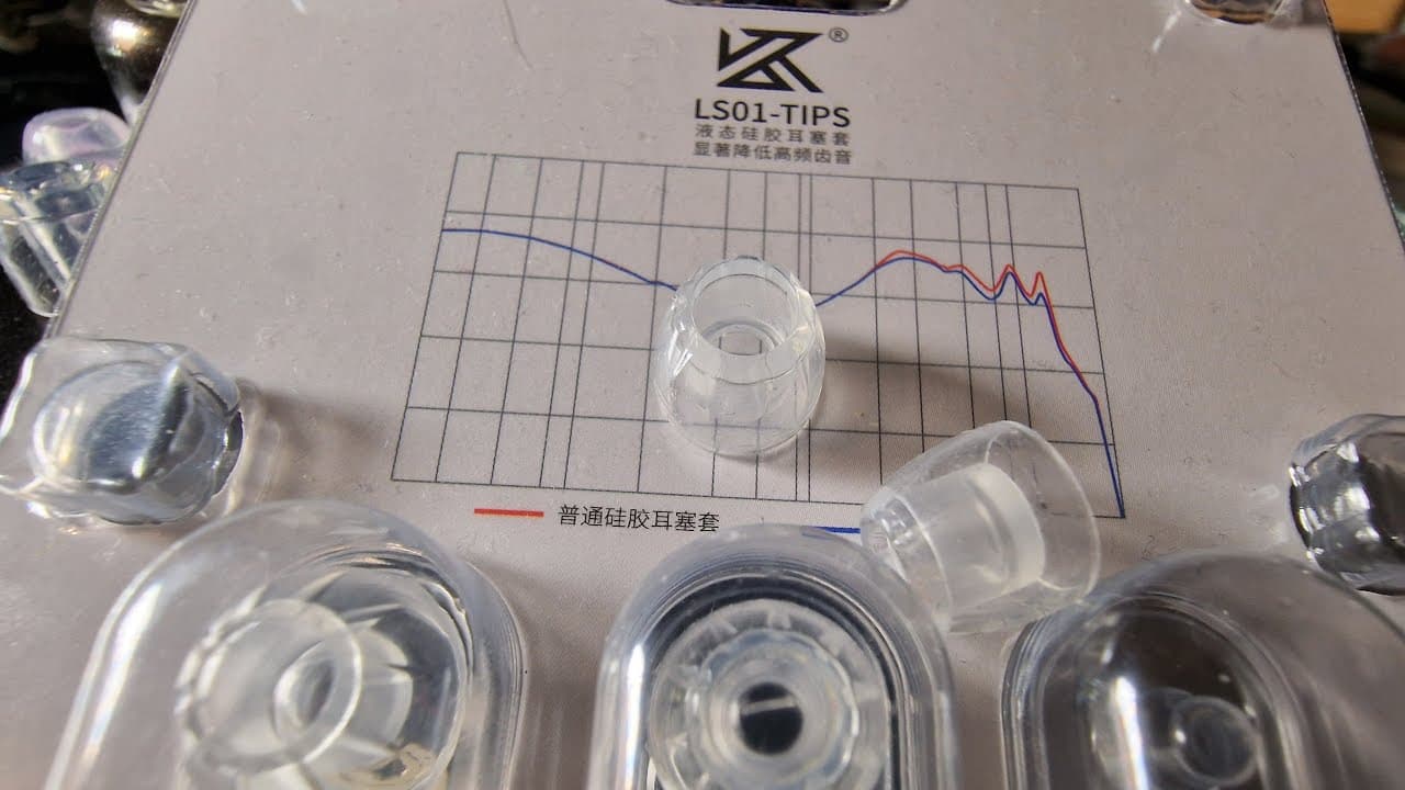 Thumbnail do vídeo KZ LS01 Liquid Silicone Ear-Tip Review - The newest MOST COMFORTABLE Ear-Tip on the Market... But