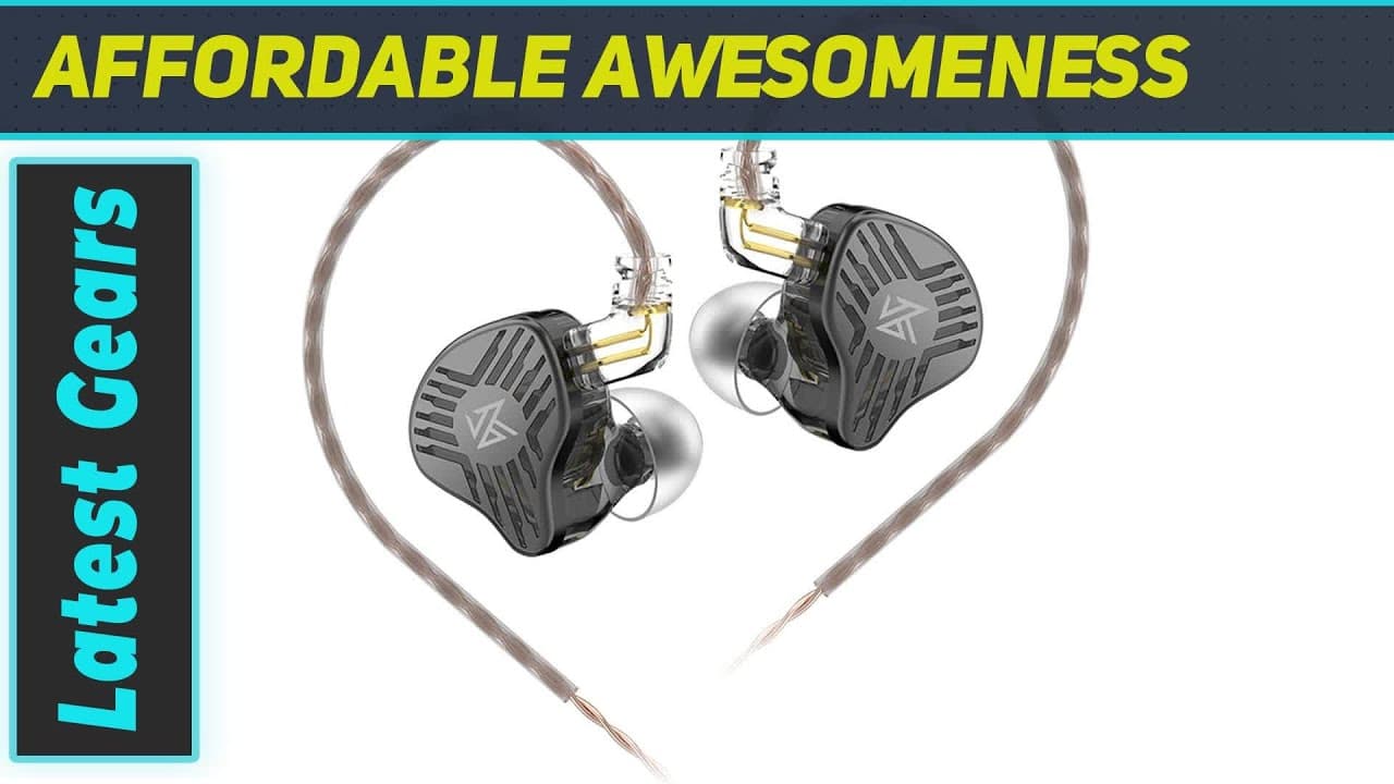 Thumbnail do vídeo YINYOO KZ EDS Earphones Review: HiFi Sound, Durable Build, and Stylish Design!