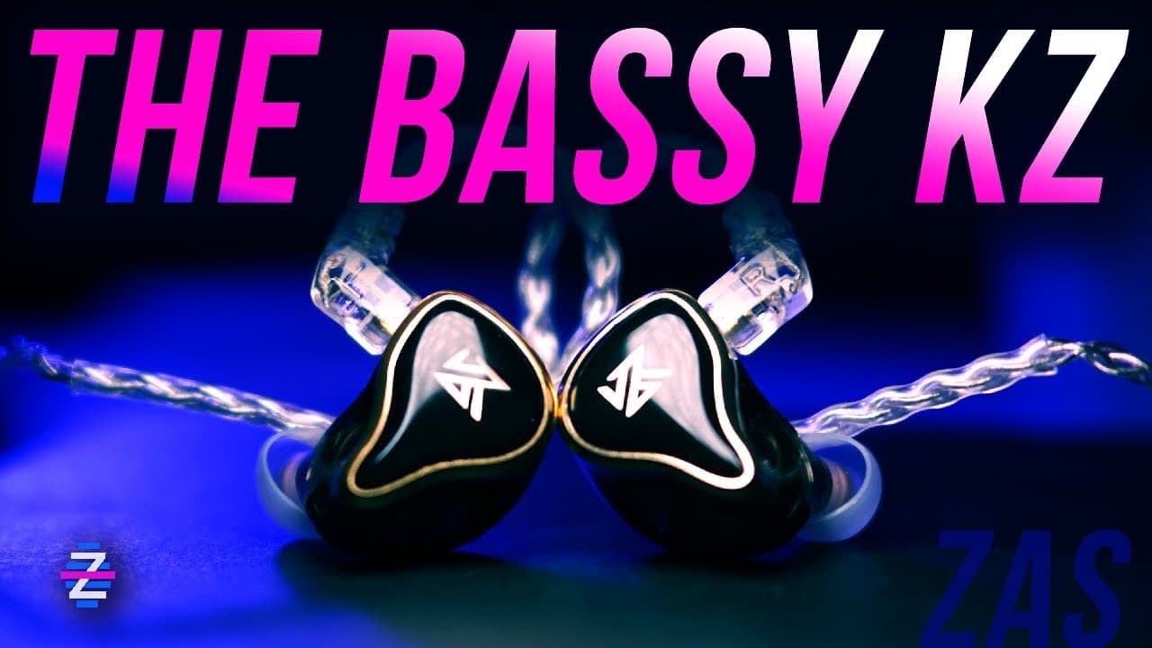 Thumbnail do vídeo KZ ZAS Unboxing: The Bassy Fun 8-Driver Hybrids ( vs CKX, CA16, ZAX )