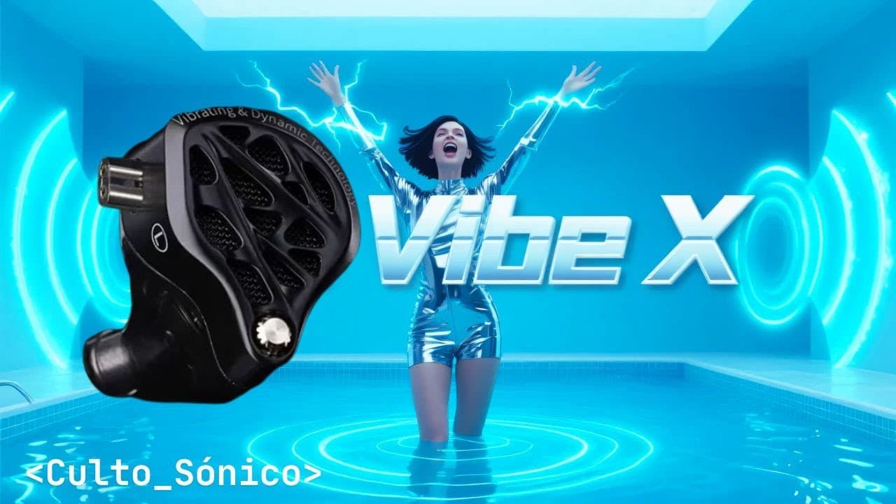 Thumbnail do vídeo KZ Vibe X. Ahora sí es basshead y vibra? Versión final!