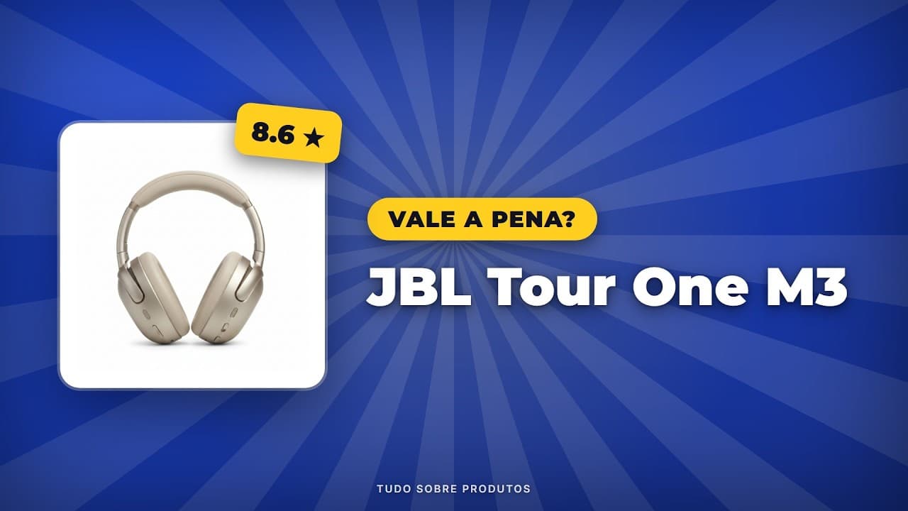 Capa do vídeo oficial: JBL Tour One M3: A análise COMPLETA para 2026! Vale a pena?