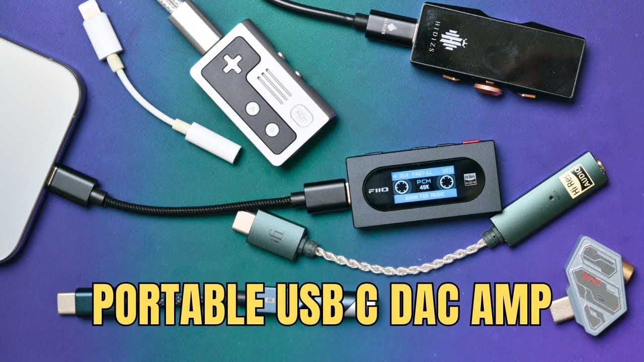Thumbnail do vídeo Versatile Powerful USB C DAC AMP - Fiio KA15