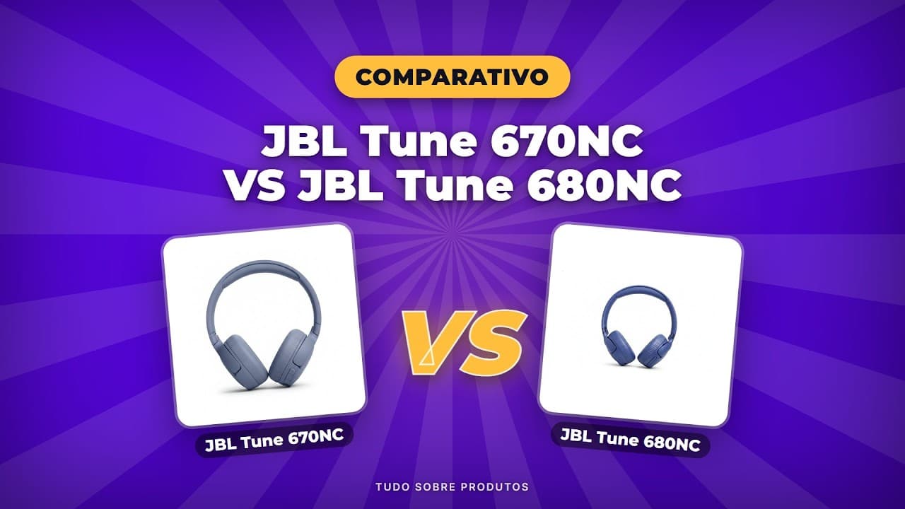Capa do vídeo oficial: JBL Tune 670NC vs 680NC: Qual Fone É Melhor em 2026?