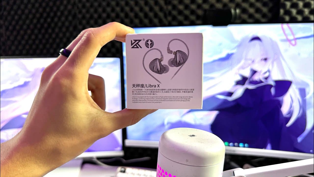 Thumbnail do vídeo MELHOR FONE DE OUVIDO CUSTO BENEFÍCIO! - KZ LIBRA X