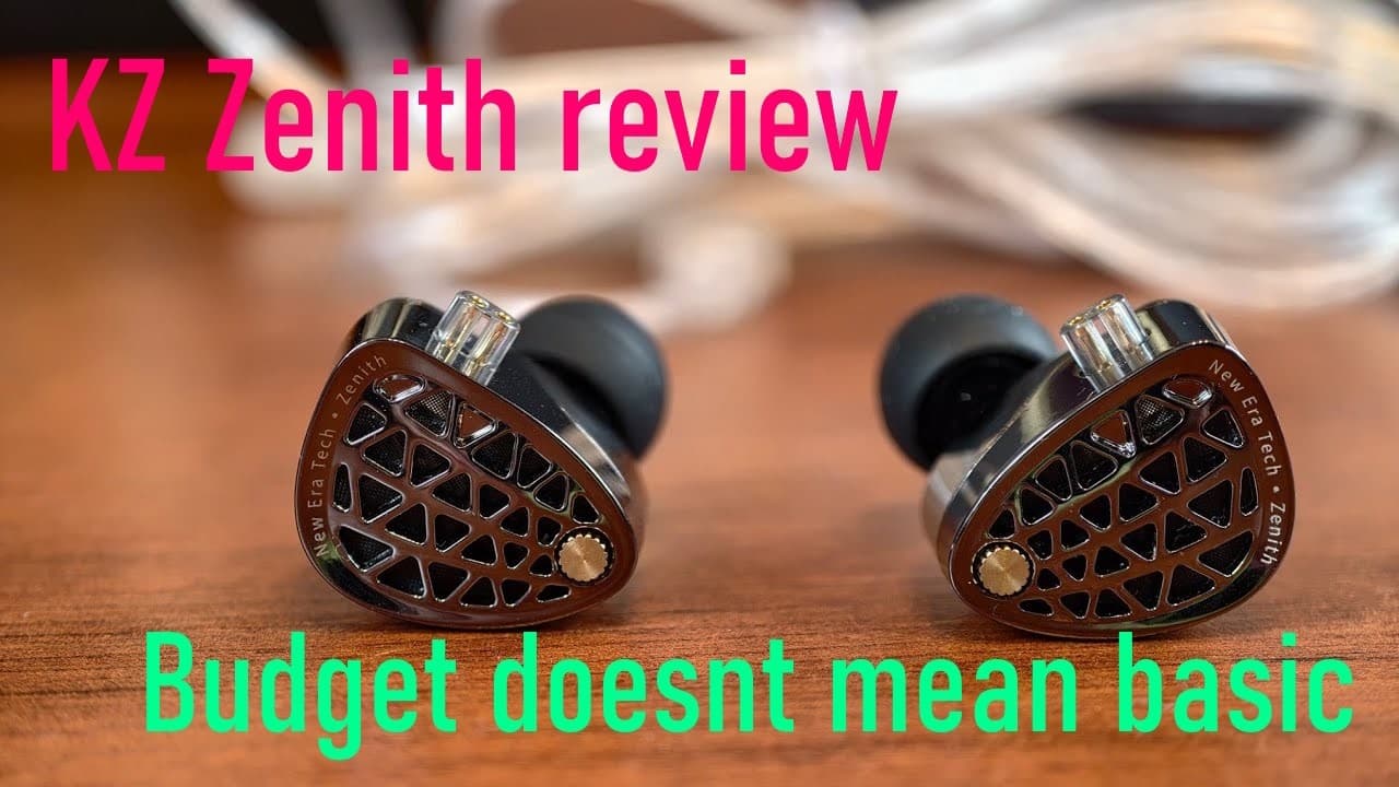 Thumbnail do vídeo Budget Doesn't Mean Basic - KZ Zenith in review!