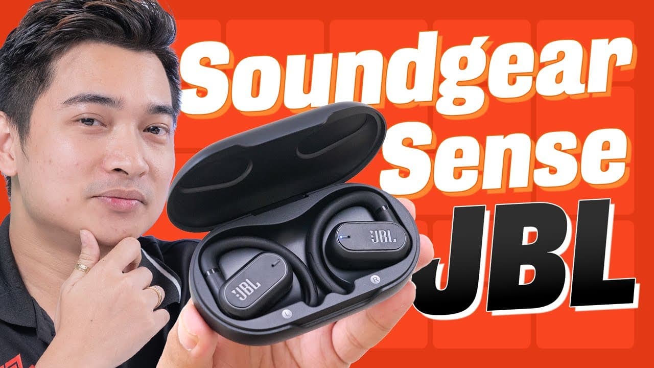 Thumbnail do vídeo Đánh giá tai nghe JBL Soundgear Sense: chưa có tai nghe nào làm được điều này ???