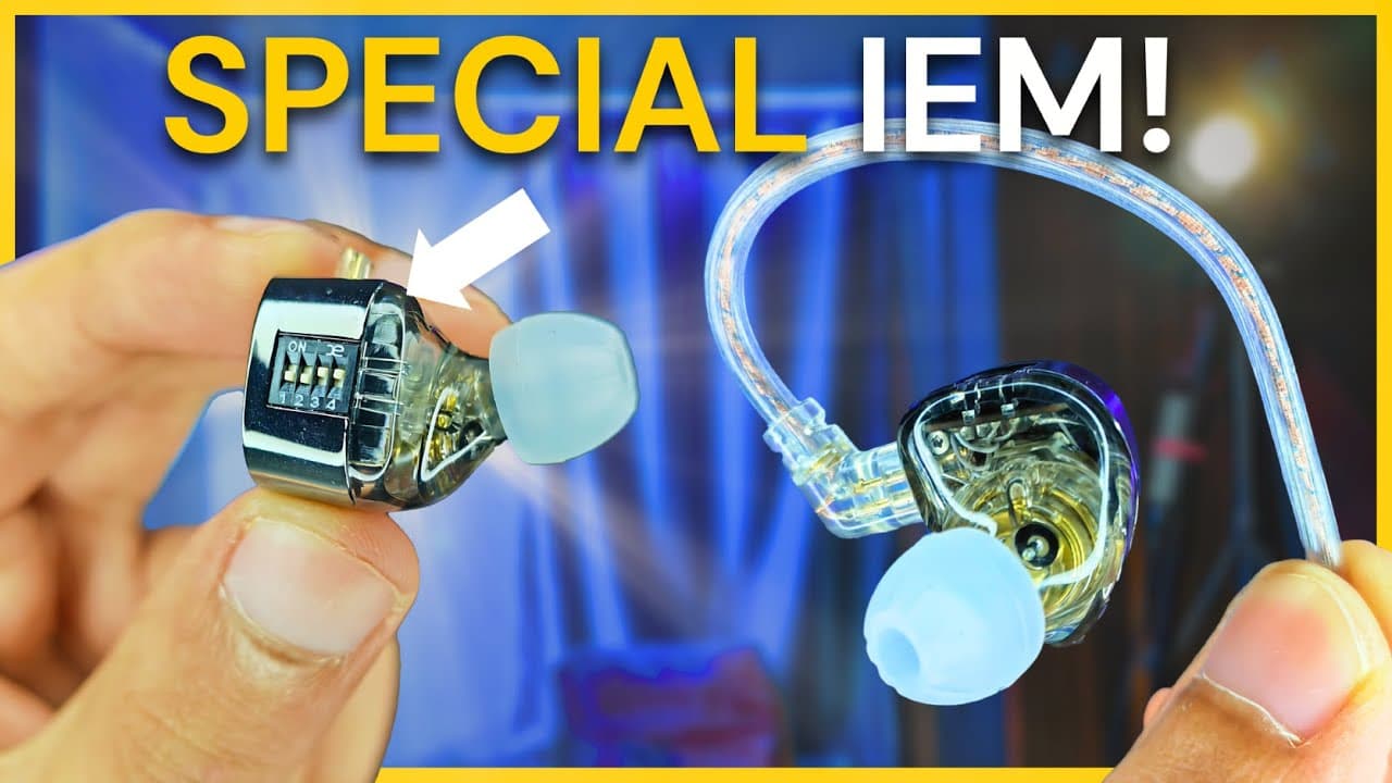 Thumbnail do vídeo KZ Castor IEM with Special Hardware Switches!