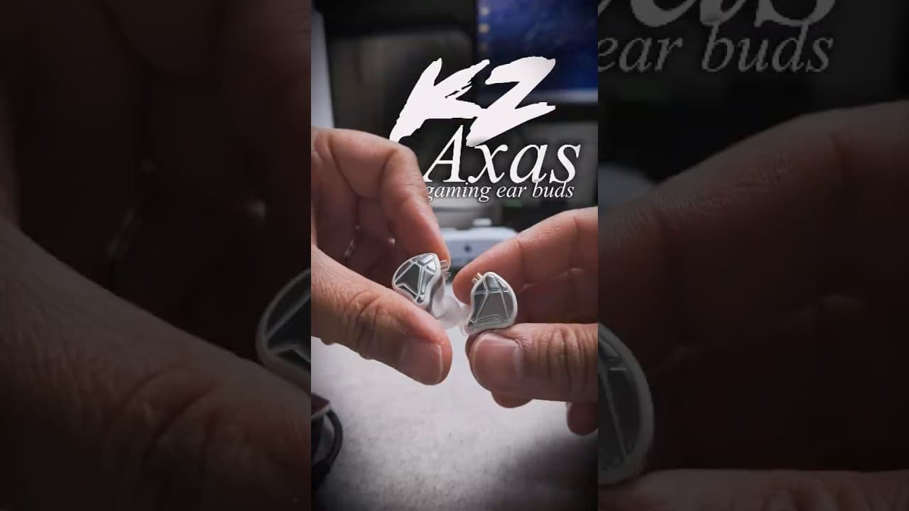Thumbnail do vídeo KZ AXAS vs Gaming Headsets - Which Wins? #gaming #earbuds #shorts