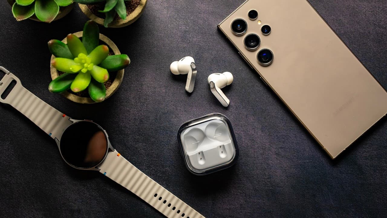 Thumbnail do vídeo Samsung deserves a GOLD STAR for this... - Samsung Galaxy Buds 4 Pro review