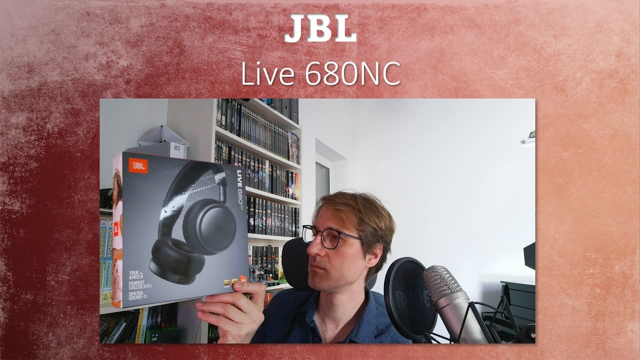 Thumbnail do vídeo JBL Live 680NC Test – Warmes Klangbild, starker Bass & überraschend gutes ANC