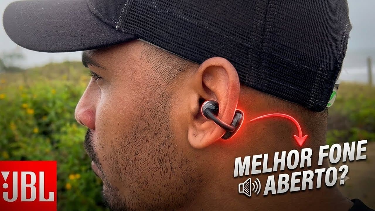 Thumbnail do vídeo JBL SOUNDGEAR CLIPS: vale a pena um fone open-ear?