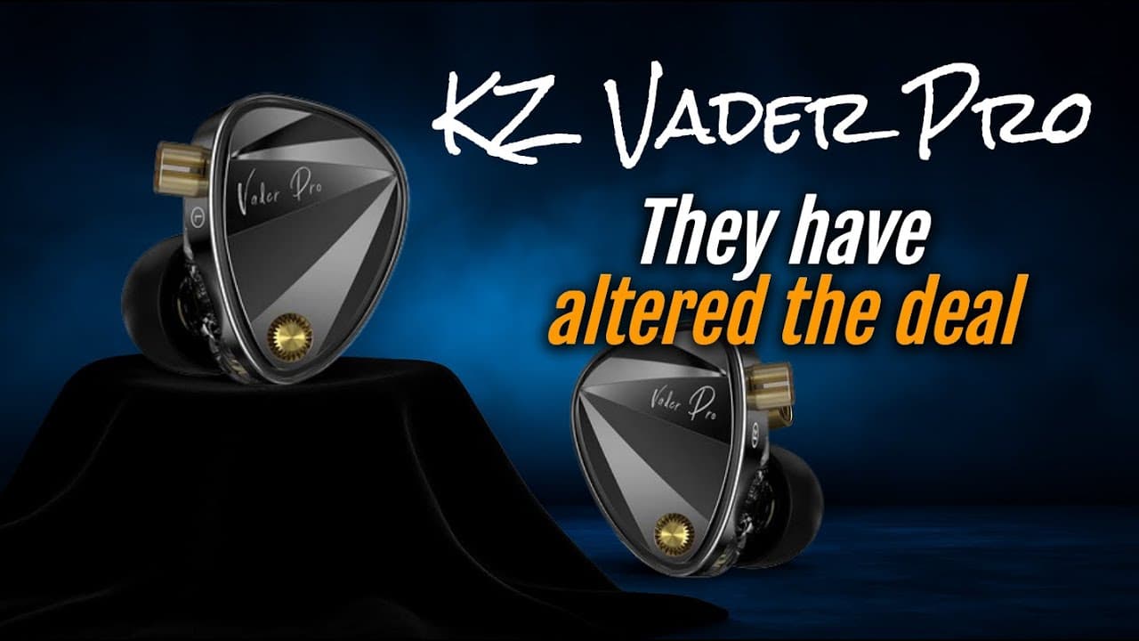 Thumbnail do vídeo KZ Vader Pro Review - Thrifty Tunes Ep.34