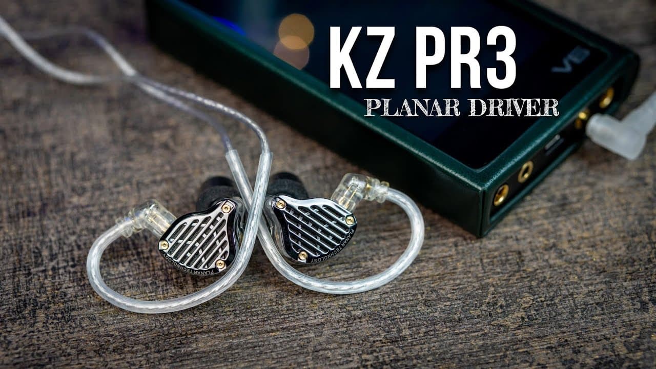 Thumbnail do vídeo Planar Terbaik KZ?... Review KZ PR3 (vs PR2 & PR1 Pro)