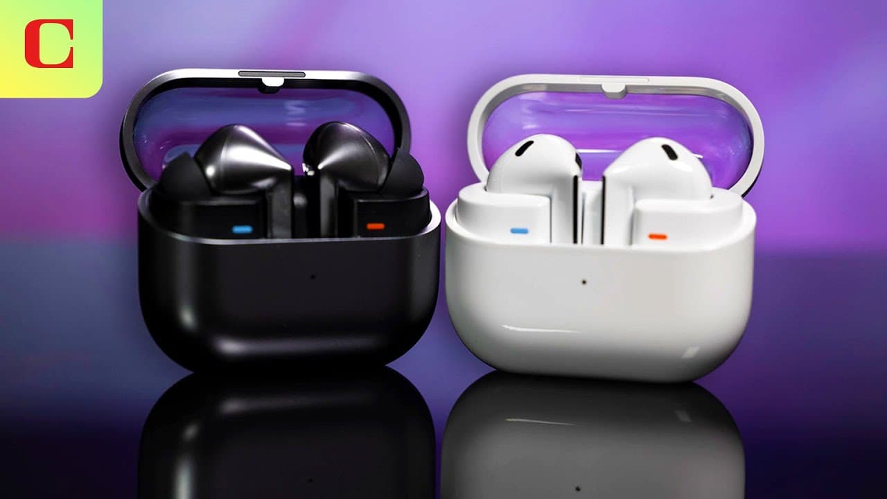 Thumbnail do vídeo Samsung Galaxy Buds 3 & Buds 3 Pro Review: Stems Are Good