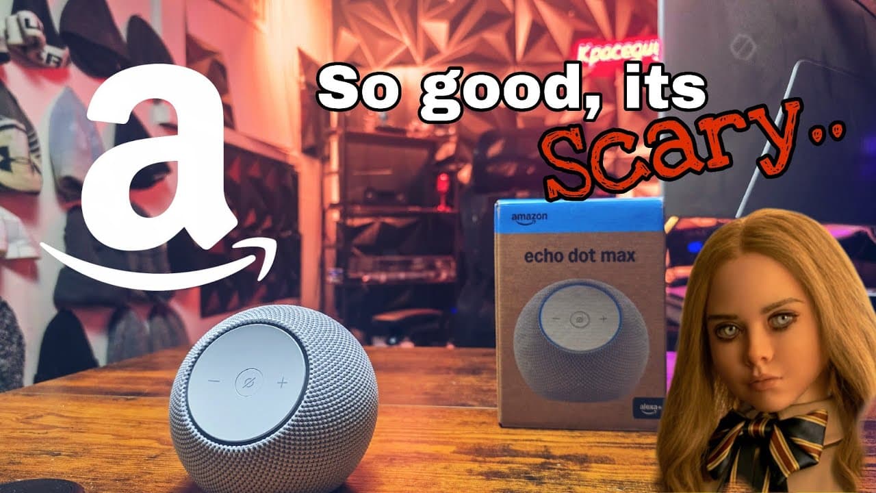 Thumbnail do vídeo The Echo Dot Max is a Serious Upgrade