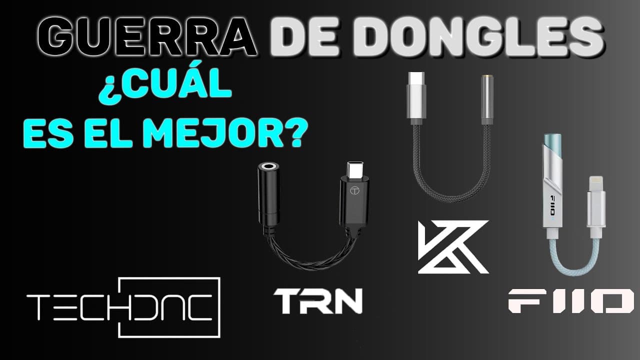 Thumbnail do vídeo TRN TE - KZ AM01 - FIIO KA11 a detalle // Uno de estos es tu mejor opción 😉🥇 #hiresaudio
