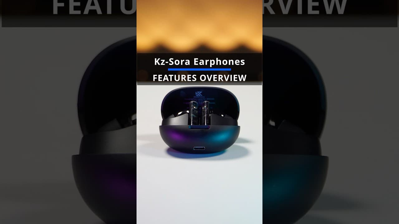 Thumbnail do vídeo Kz Sora Earphones Features overview!
