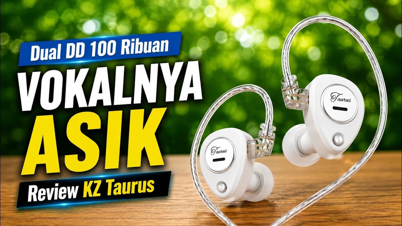 Thumbnail do vídeo Review IEM KZ Taurus | Dual Dynamic Driver 8mm | Vindtech Review