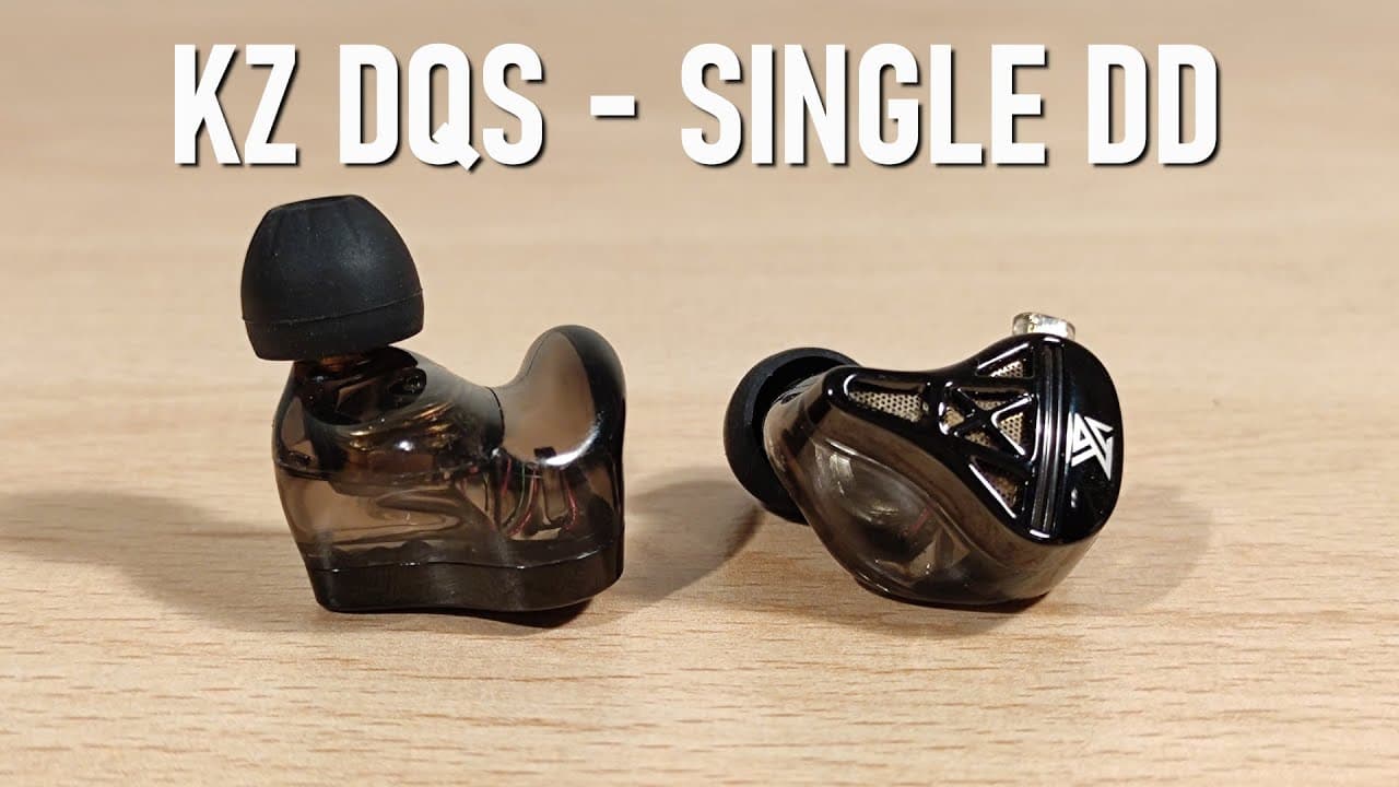 Thumbnail do vídeo KZ DQS Review - Single DD Per Side