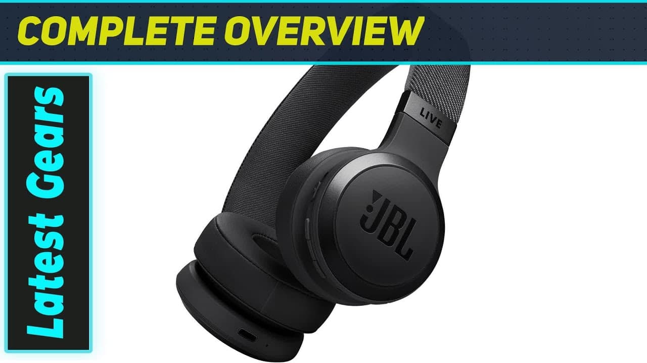 Thumbnail do vídeo JBL Live 670NC: Best On-Ear Headphones? A First Look