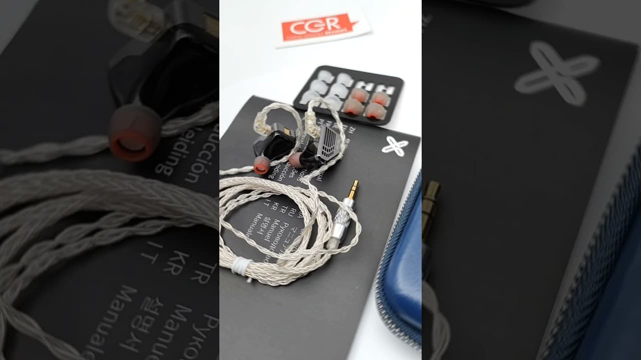 Thumbnail do vídeo Joyodio VZ10 1DD + 4BA Hybrid IEM with 8 Adjustable Tuning Switches - Product Showcase#joyodio