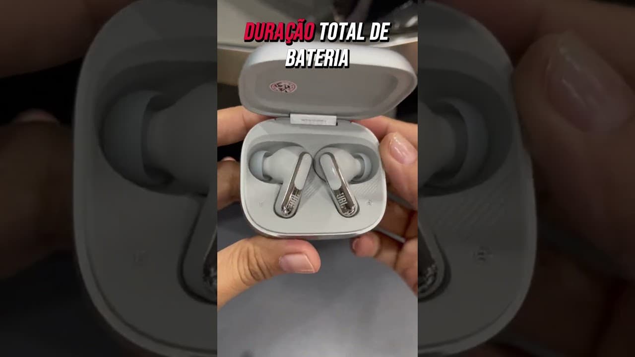 Thumbnail do vídeo O JBL Live Beam 3 é um Fone com Tela de Cancelamento de Ruído Top da JBL