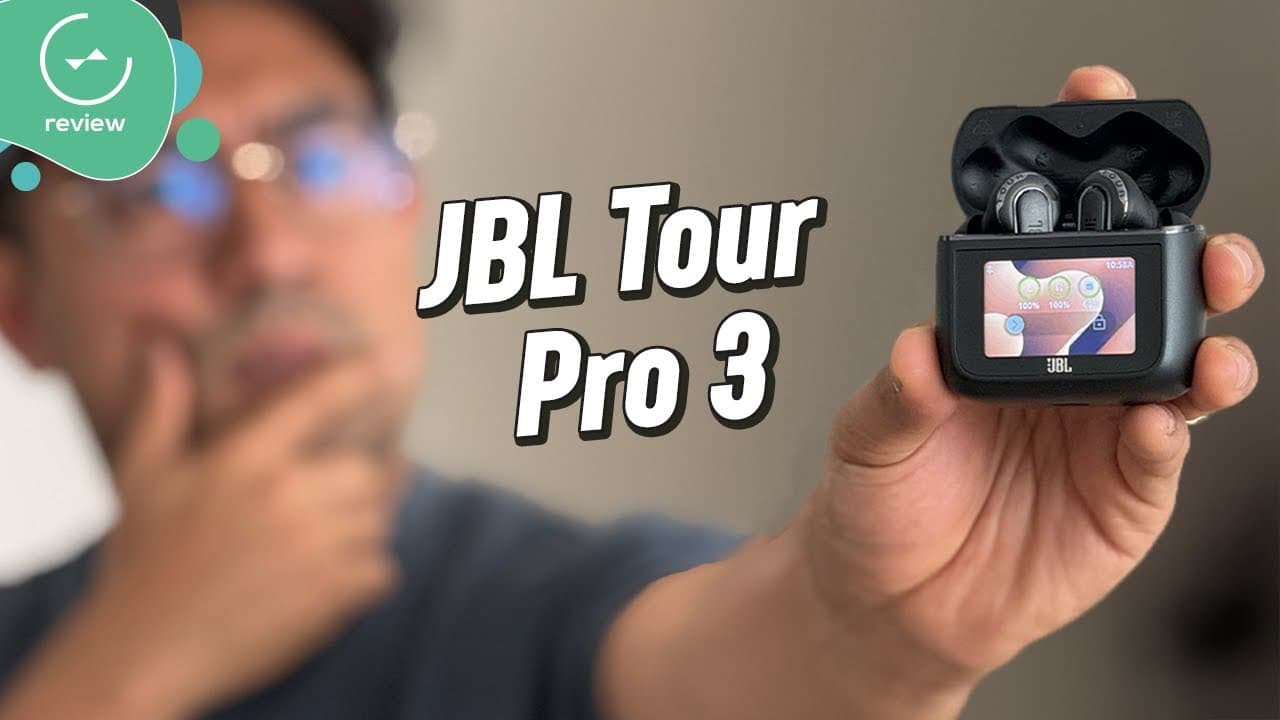 Thumbnail do vídeo JBL Tour Pro 3 | Review completo