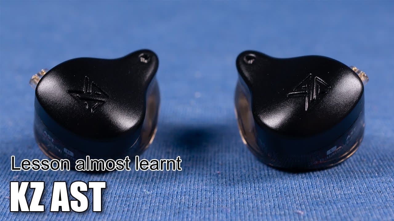 Thumbnail do vídeo KZ AST 12-balanced armature earphones review