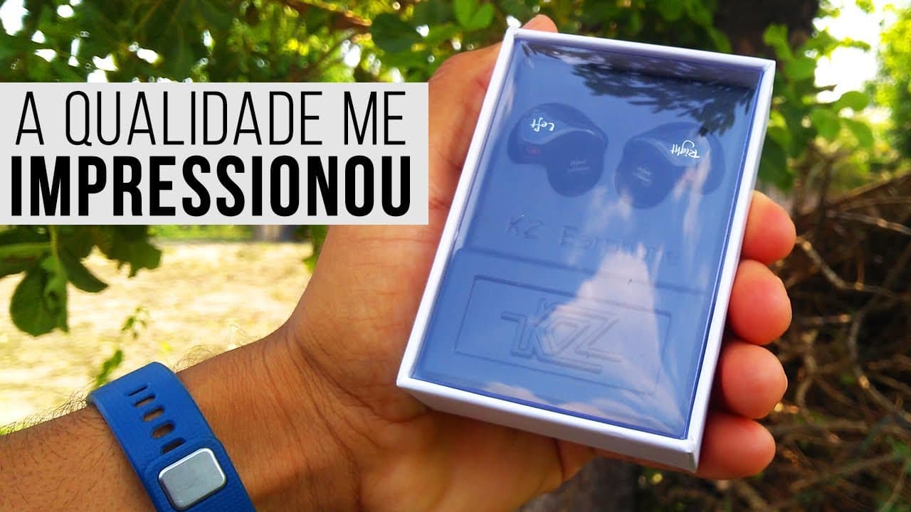 Thumbnail do vídeo PENSE NO FONE DE OUVIDO BOM | KZ-ZS4 (UNBOXING)