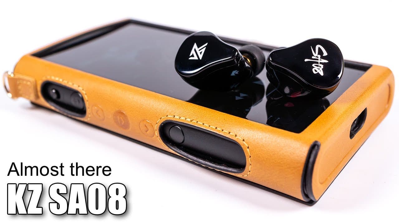 Thumbnail do vídeo KZ SA08 "true" wireless earphones review