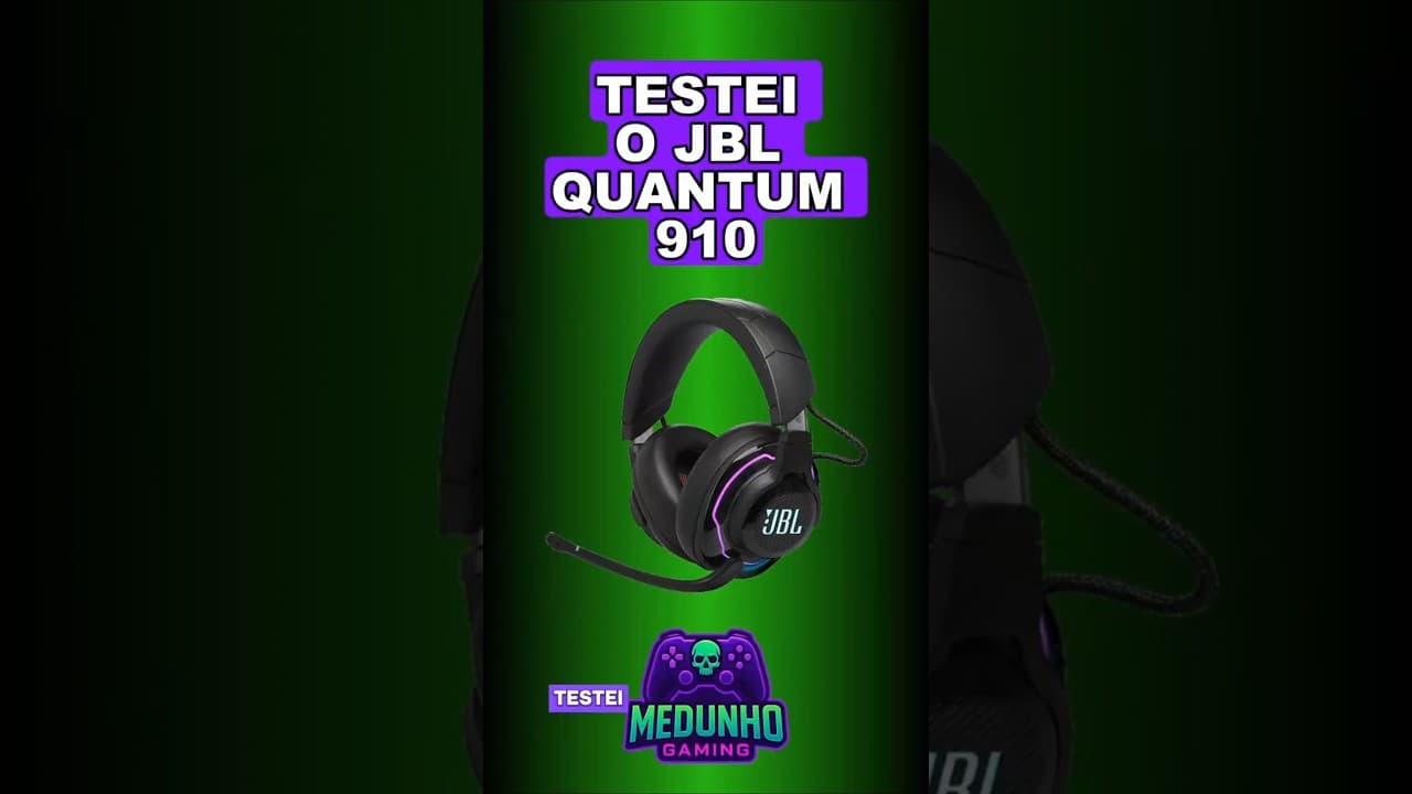 Thumbnail do vídeo JBL Quantum 910 #jblquantum #910 #jbl #headset #surround #review #opinião #sincera #tudosobre #teste