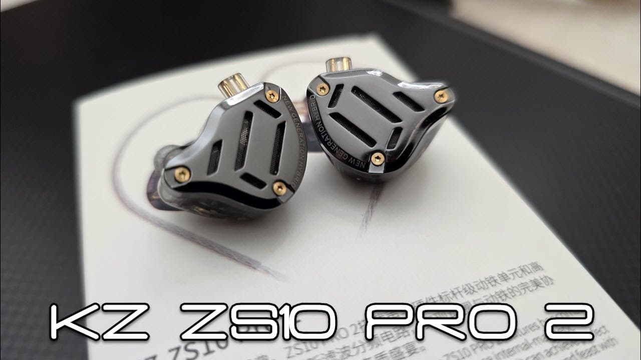 Thumbnail do vídeo KZ ZS10 Pro 2 - Refined Pro X