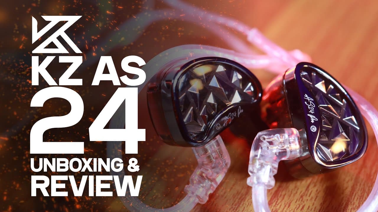 Thumbnail do vídeo KZ AS24 PRO Review