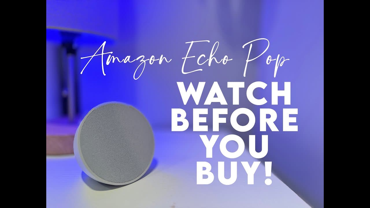 Thumbnail do vídeo Review: Amazon Echo Pop (Smart Speaker)