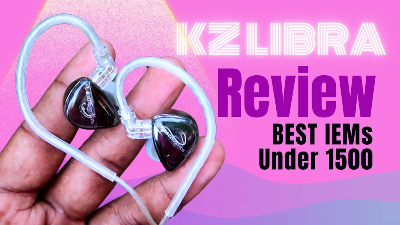 Thumbnail do vídeo KZ x Angelears Libra Review | Best IEM Earphones under 1500