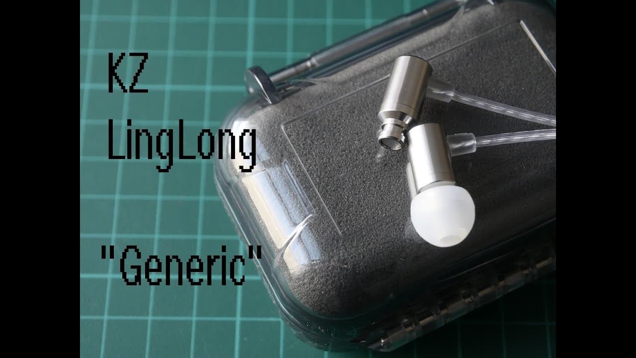 Thumbnail do vídeo KZ LingLong Unboxing and Impressions. Yup, it's an earphone
