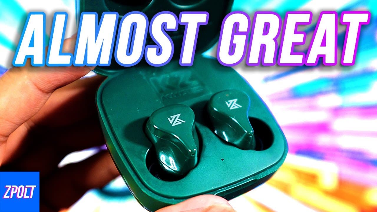 Thumbnail do vídeo KZ Z1 Review - ALMOST a Great Pair! ( vs KZ S2, GT1 Pro, KZ S1D )