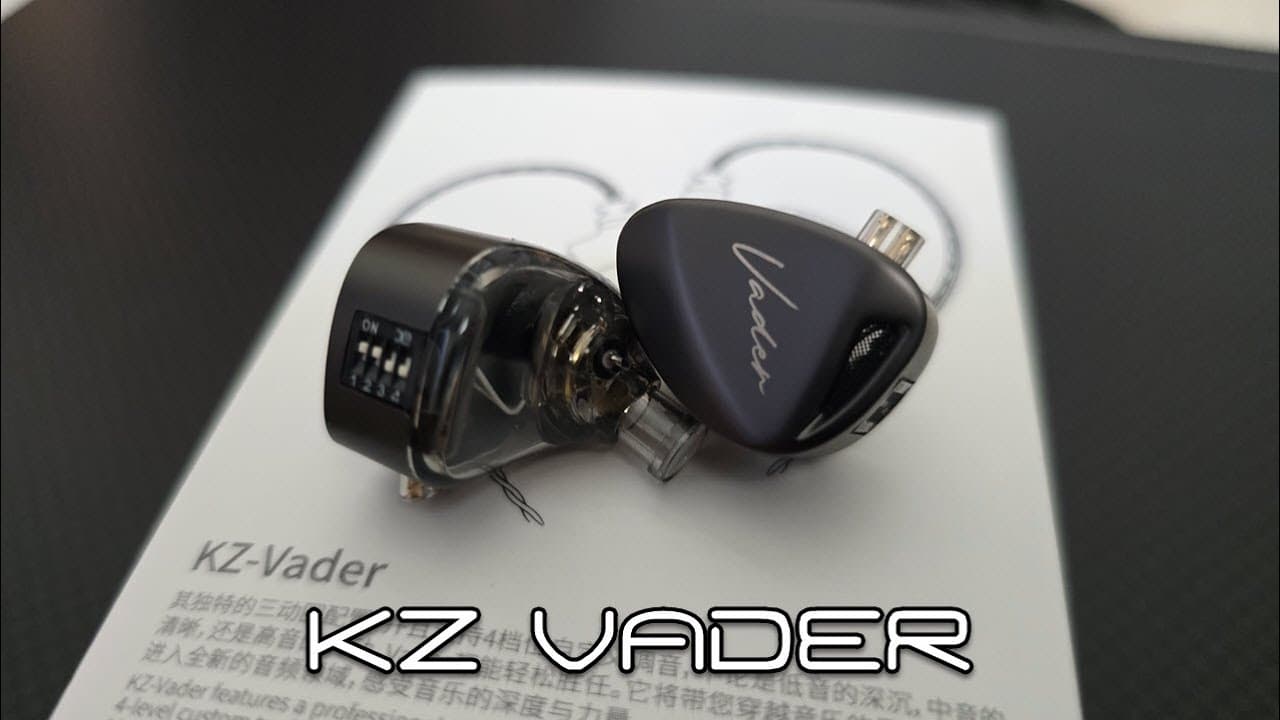 Thumbnail do vídeo KZ Vader High Resolution - No Dark Side Here