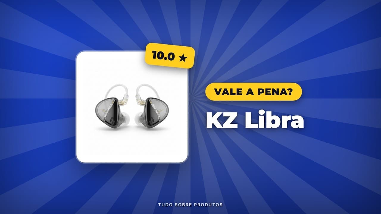 Capa do vídeo oficial: KZ Libra em 2026: Análise Completa e Guia de Compra!