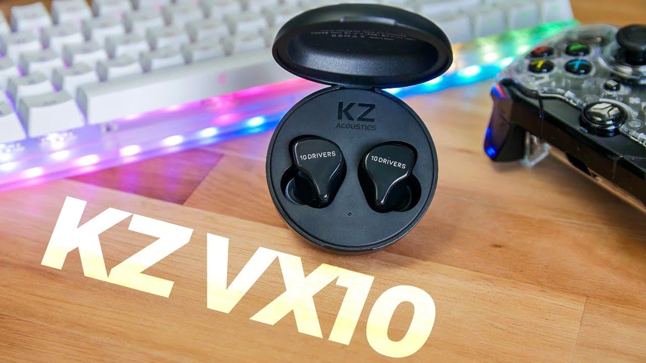 Thumbnail do vídeo Seria este o melhor FONE SEM FIOS da KZ? - KZ VX10 Review