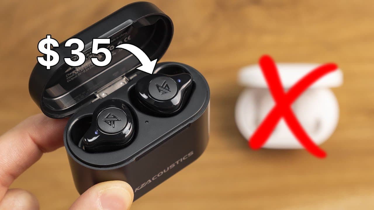 Thumbnail do vídeo Chau Airdots, llegó el nuevo rey. - KZ S2 review