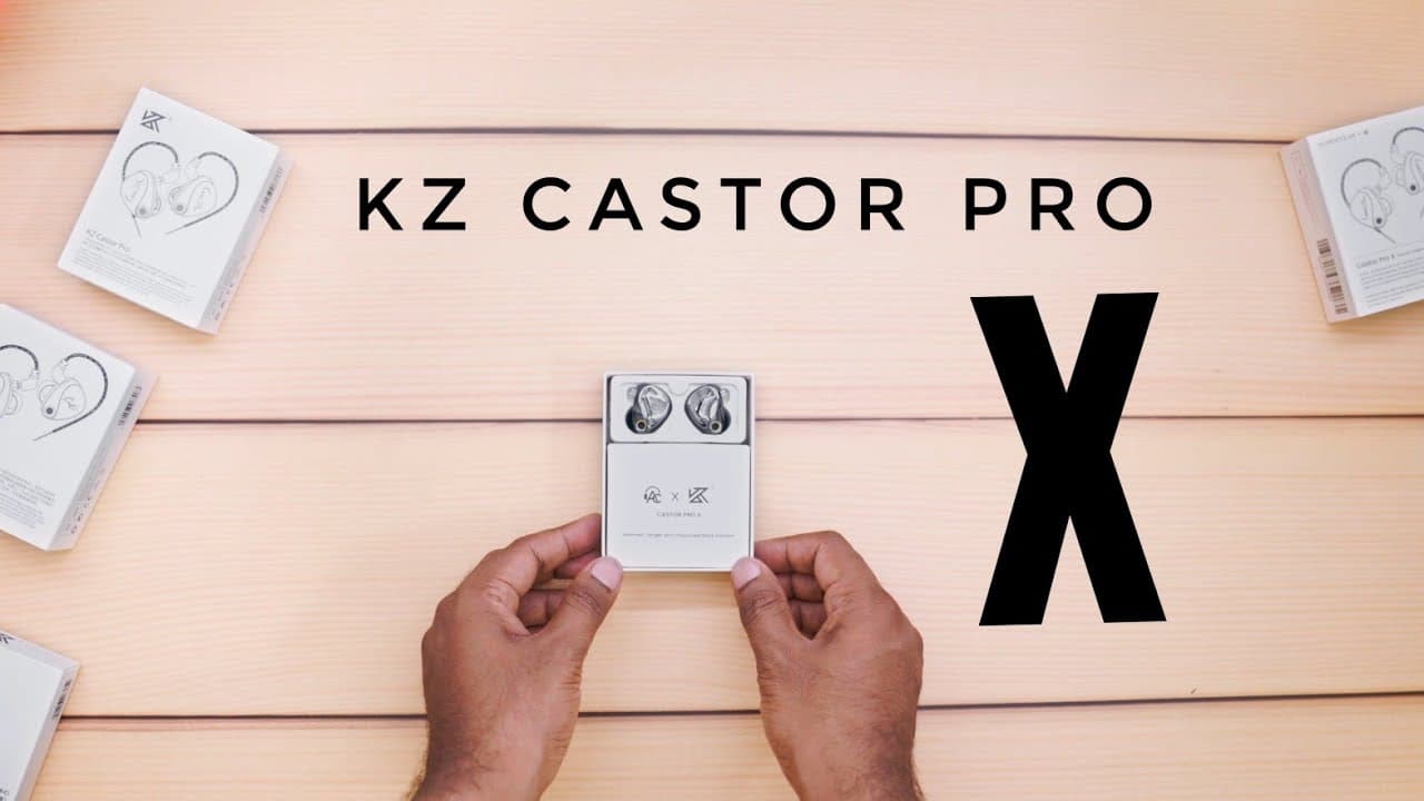 Thumbnail do vídeo KZ CASTOR PRO X TYPE-C IEM review by AUDIOCULAR. Should you BUY ?