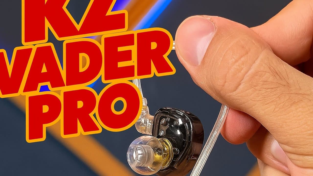 Thumbnail do vídeo ¿Hype Justificado? KZ Vader Pro Medidos y Probados a Fondo