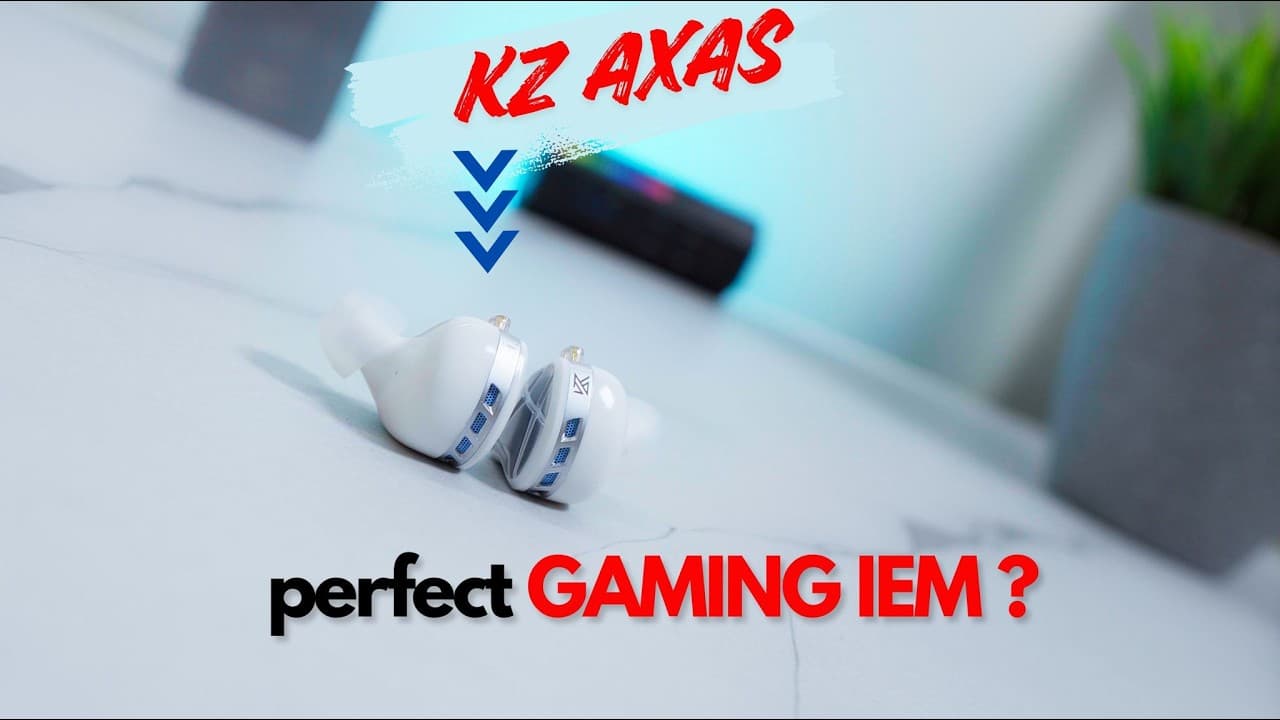 Thumbnail do vídeo KZ AXAS GAMING IEM review : Better than TANGZU WANER SG2 RED LION ?