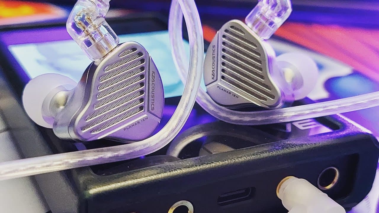 Thumbnail do vídeo KZ PR1 hifi planar IEM