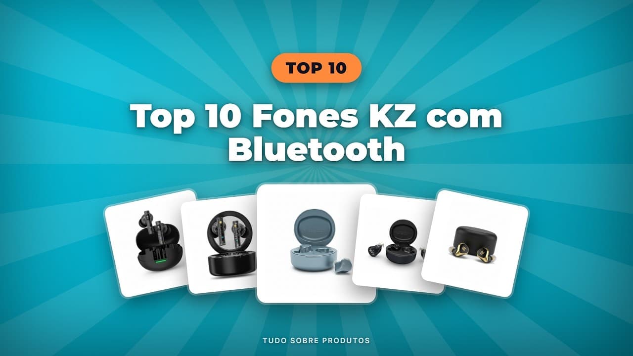 Capa do vídeo oficial: 🏆 Top 10 Fones KZ Bluetooth 2026: Escolha o SEU Fone PERFEITO!