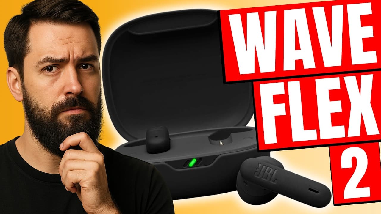 Thumbnail do vídeo Fone JBL Wave Flex 2: A VERDADE sobre o upgrade! (Melhor que o antigo?) Review Sincera