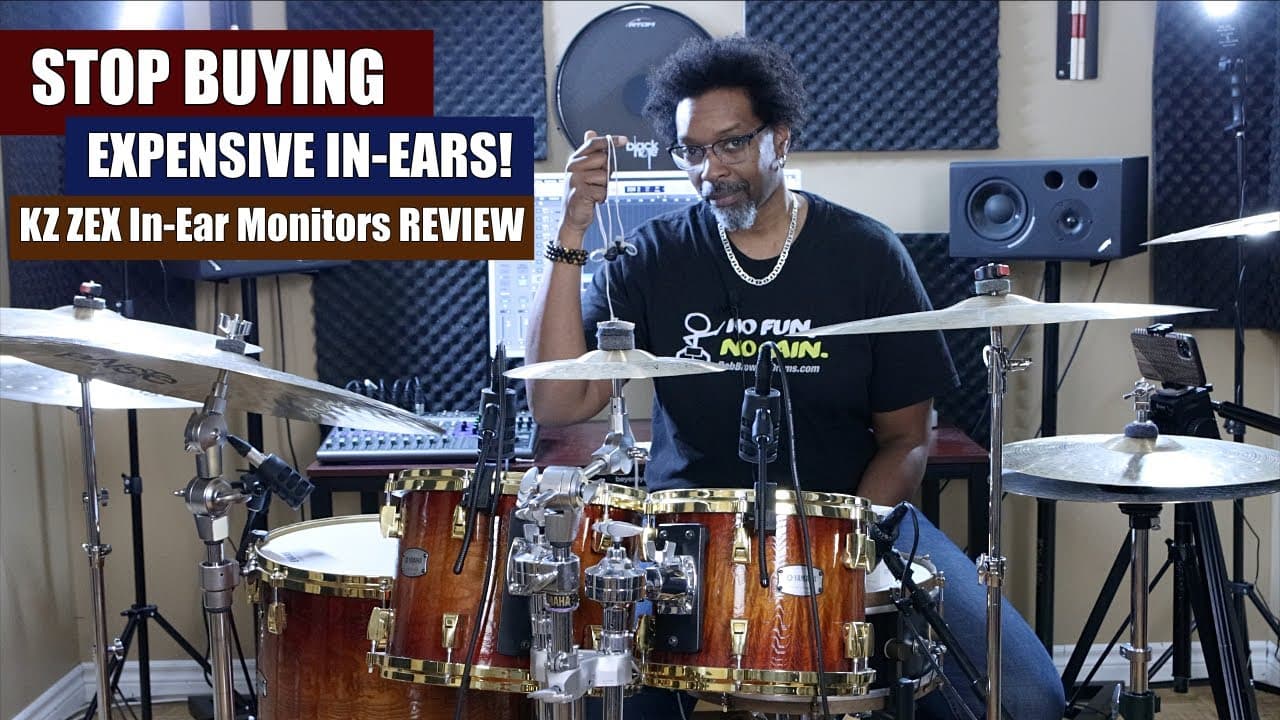 Thumbnail do vídeo KZ ZEX In-Ears Review - Another One From The Shure Crushers 🎧
