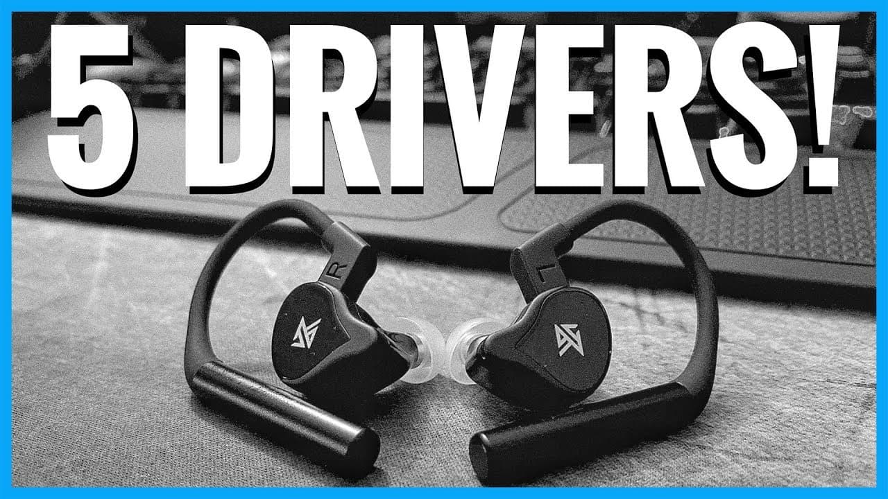 Thumbnail do vídeo 5 Driver True Wireless Earbuds!!! - KZ E10 TWS First Look!