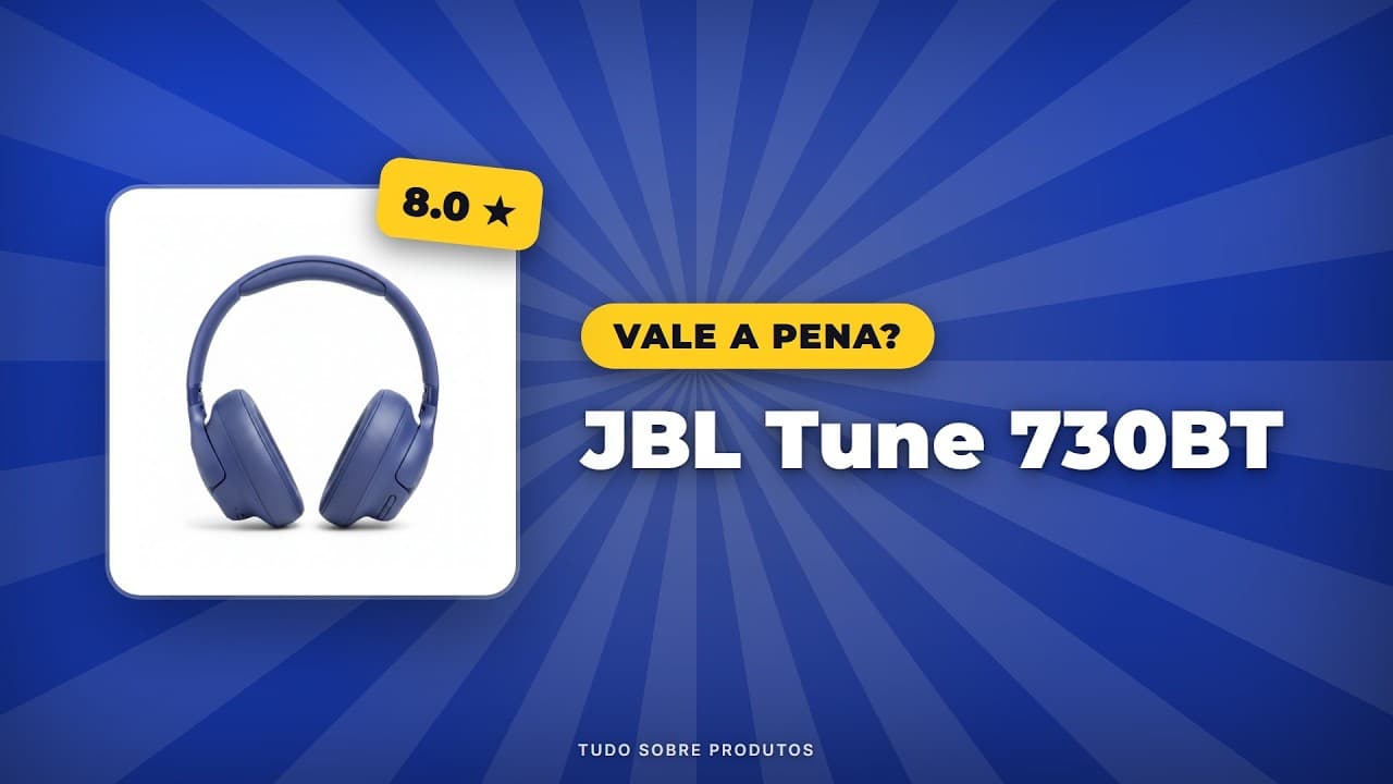 Capa do vídeo oficial: JBL Tune 730BT em 2026: Análise Completa e Vale a Pena?
